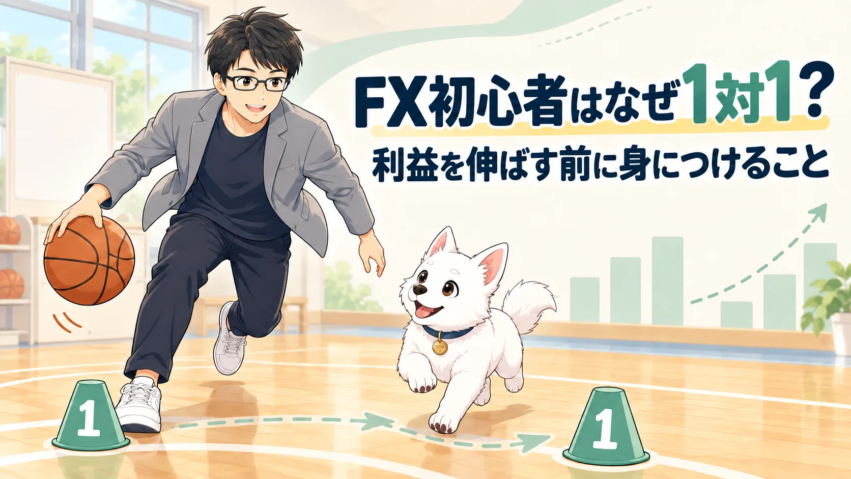 FX初心者がリスクリワード1対1から練習する理由